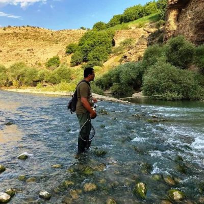 صید ماهی قزل آلا، چند نکته اصول مهم پیمایش در رودخانه ها
